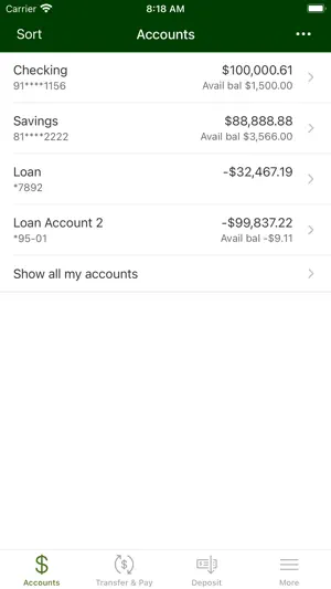 Crossbridge Community Bank screenshot 3