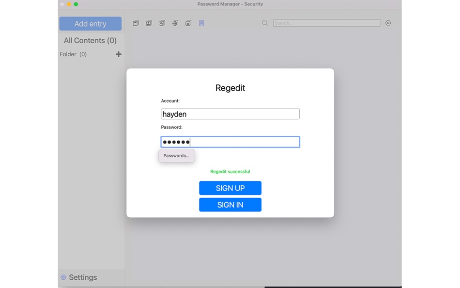 #2. Password Manager - Security (macOS) Podle: MICRO INTELLIGENT TECHNOLOGY LIMITED