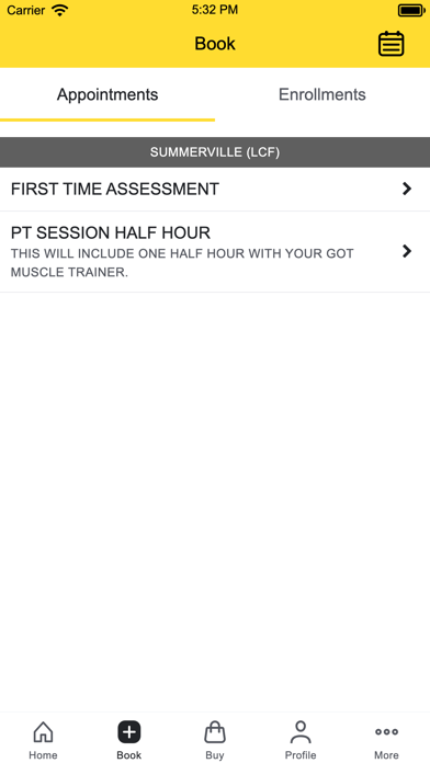 Got Muscle Personal Training Screenshot