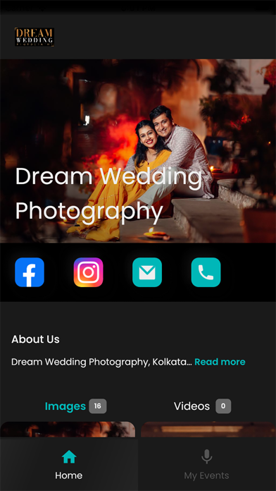 Dream Wedding Photography Screenshot
