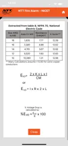 NTT Fire Alarm Code Assistant screenshot #3 for iPhone