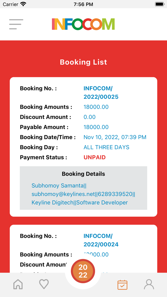 #8. INFOCOM Connect (iOS) By: ABP PRIVATE LIMITED