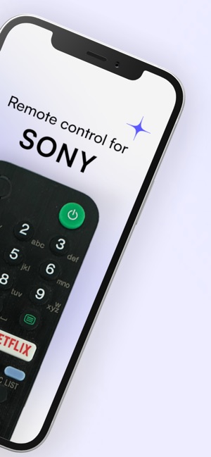 Remote control for Sony on the App Store
