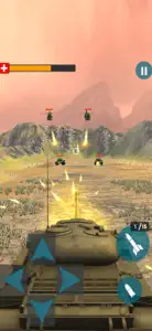 Tank Battle Top Shoot War Game screenshot #2 for iPhone