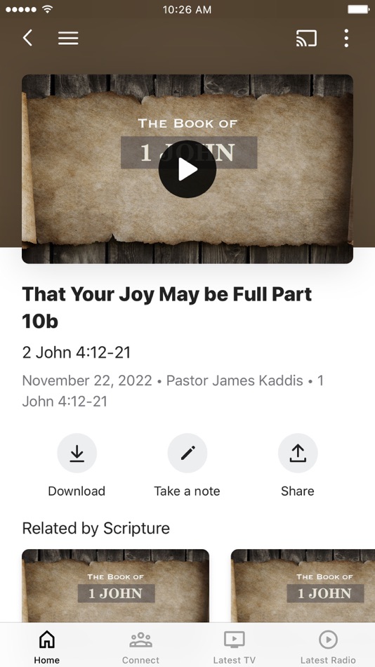 #3. Light on the Hill Radio App (iOS) 由: Calvary Chapel Signal Hill