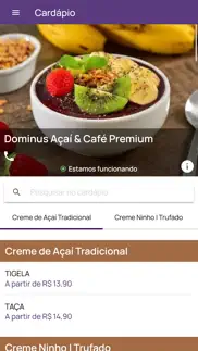 dominus açaí & café premium iphone screenshot 1