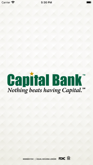 Capital Bank – Mobile Banking Screenshot