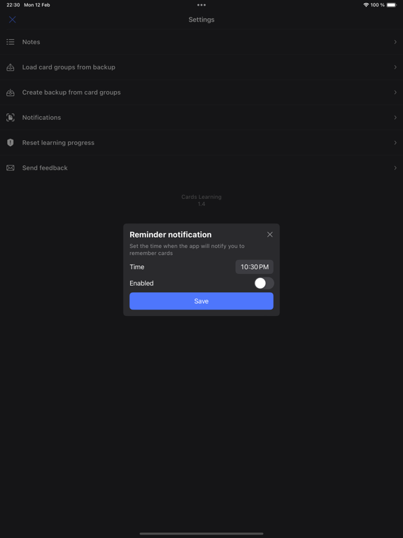 Screenshot #6 pour Cards Learning