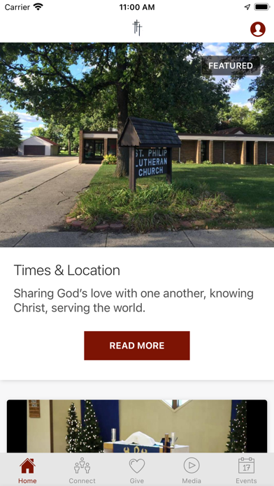 St Philip Lutheran Screenshot