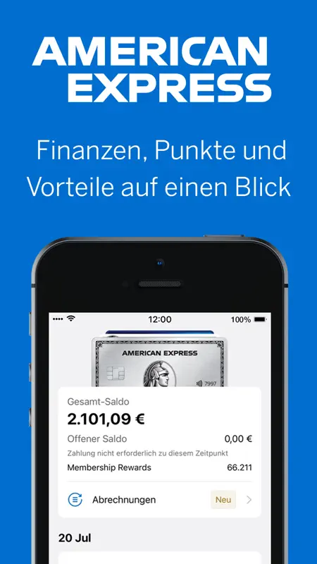 Amex Deutschland screenshot 1 of 10