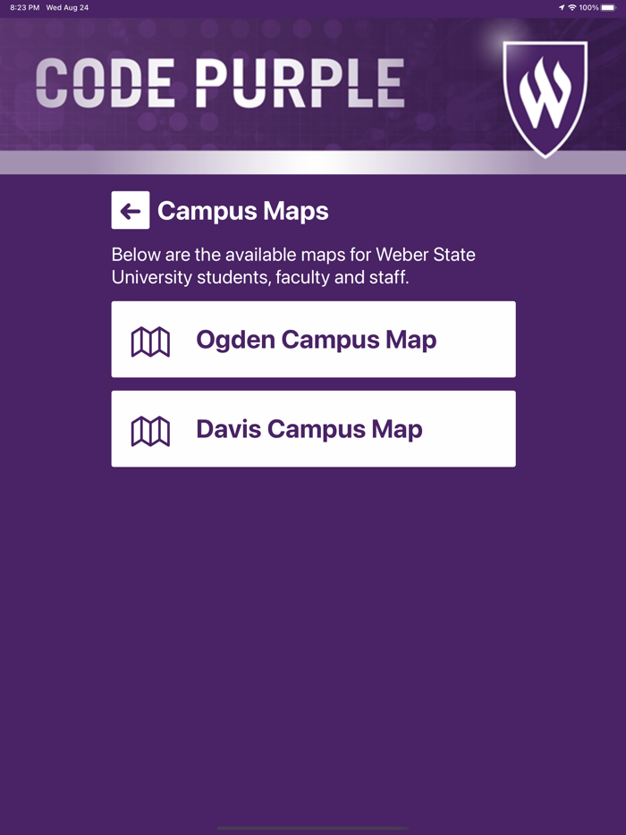 WSU Code Purple