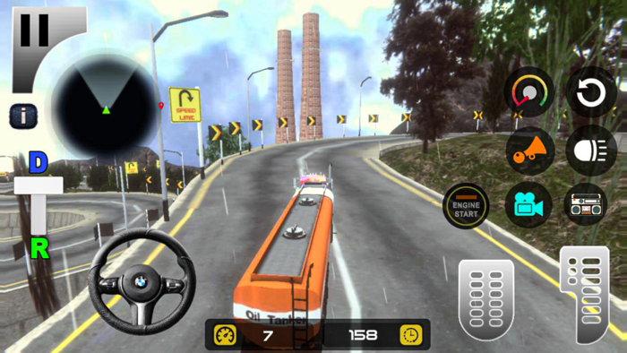 Oil Transport Refinery Sim