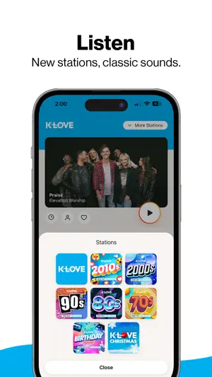 K-LOVE screenshot 1