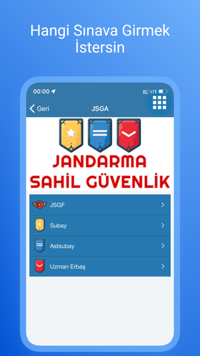 Jandarma Sınavları PRO Screenshot