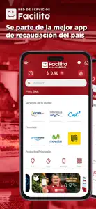 Facilito Movil screenshot #2 for iPhone