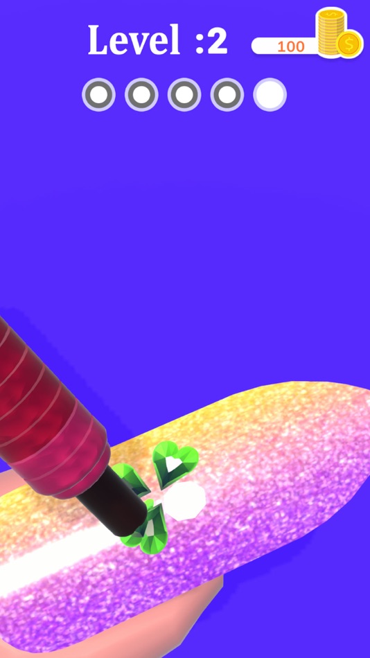 #4. Polygel Nails Extension Game! (iOS) 来自: Fatmee Waqar