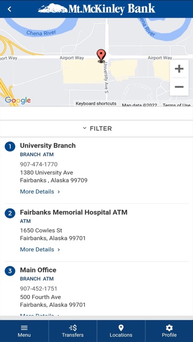 Mt McKinley Bank Mobile Screenshot