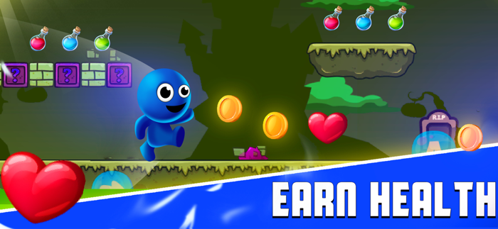 Super Blue Monster adventure