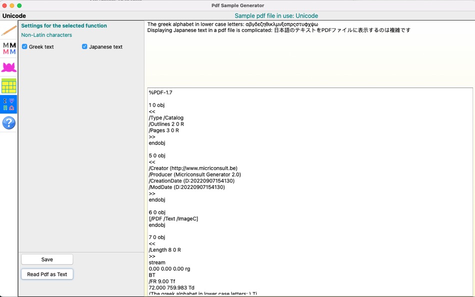 #5. PdfSampleGenerator (macOS) 由: MICRI Consult