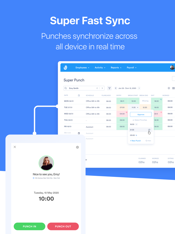 #7. Day Kiosk - Time Clock Tablet (iOS) 由: OiTchau