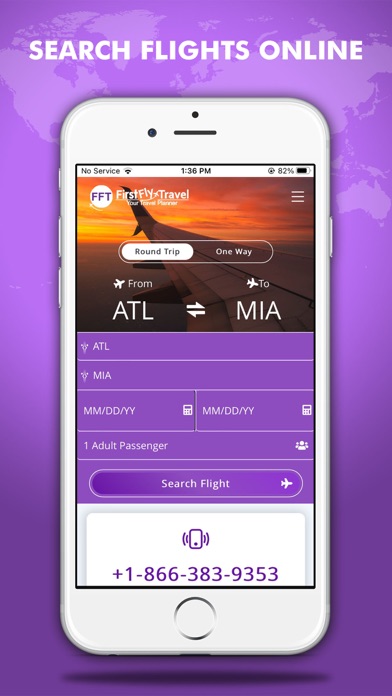 FirstFlyTravel Screenshot