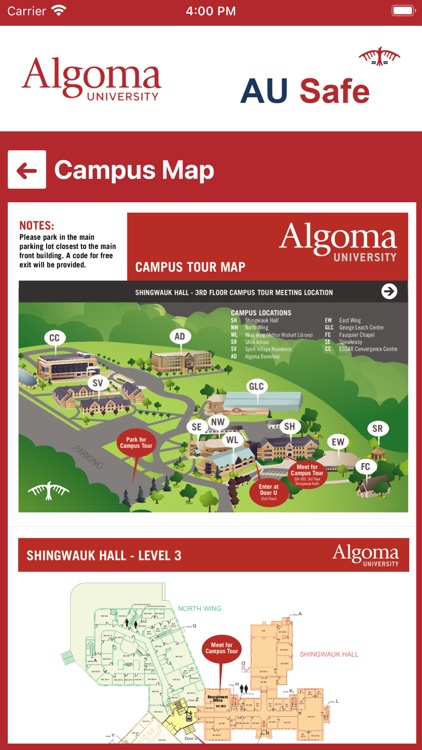 AU Safe - Algoma University screenshot-4