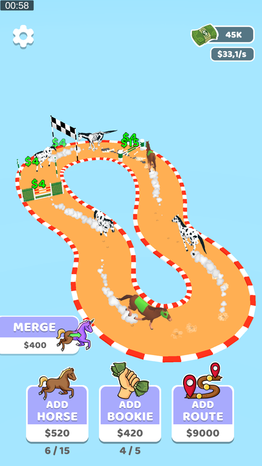 #2. Hippodrome Idle (iOS) Bởi: FURTLE GAME OYUN ANIMASYON YAZILIM VE BILISIM TEKNOLOJILERI TICARET ANONIM SIRKETI