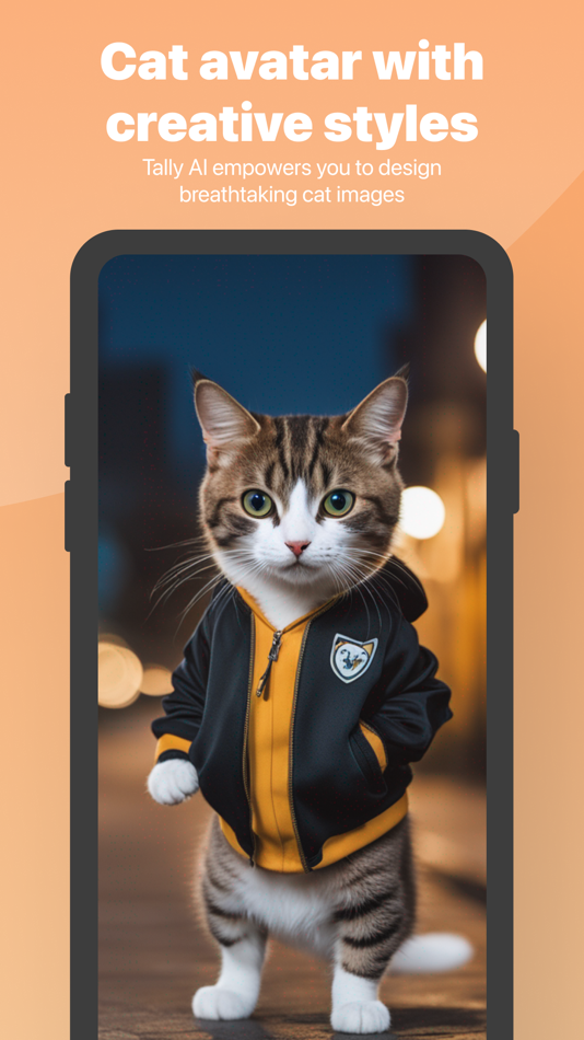 #3. Tally - Cat AI Image (iOS) Με: Xiao Jiang