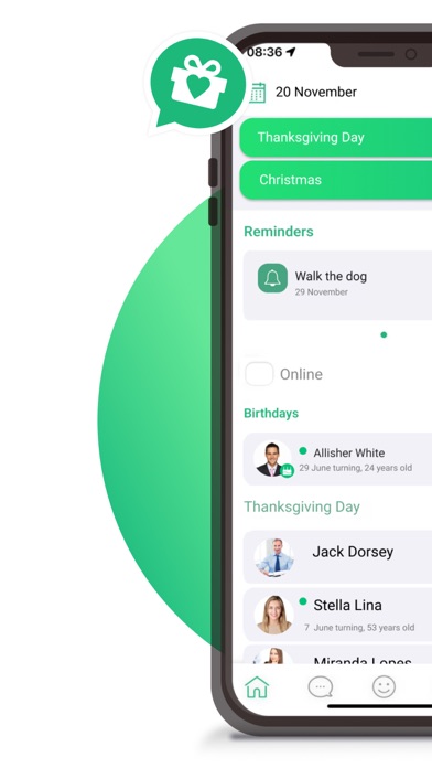 Birthday Reminder - WhatDays Screenshot