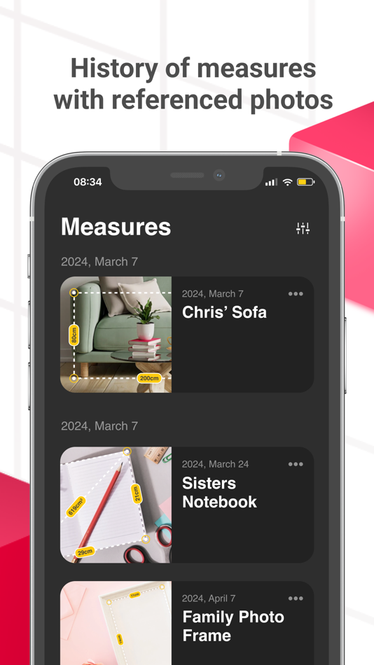 #3. AR Measure Smart Ruler & Level (iOS) Podle: Lukashevych Oleksandr