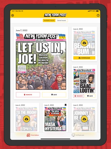 New York Post for iPadのおすすめ画像1