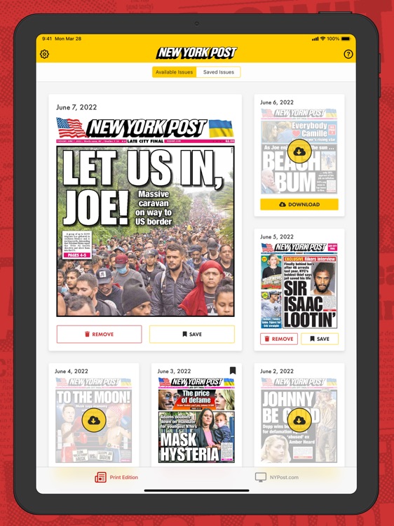 New York Post for iPad