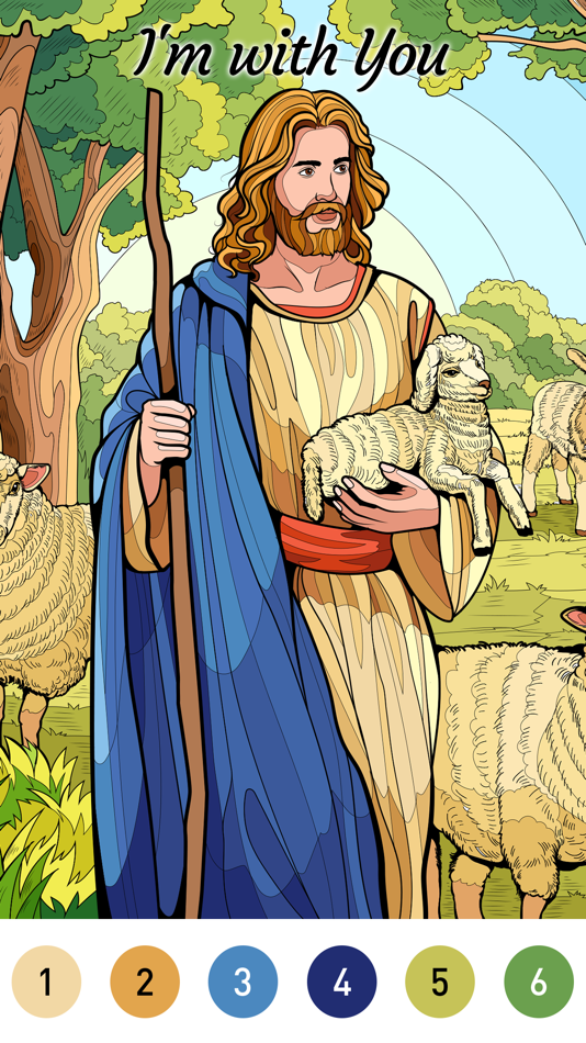 #1. Bible Color Paint By Number (iOS) 由: HK PIXO TECHNOLOGY LIMITED