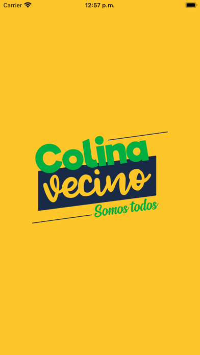 App Tarjeta Colina Vecino Screenshot