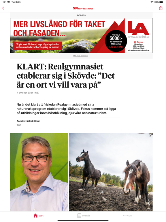 Screenshot #5 pour Skövde Nyheter