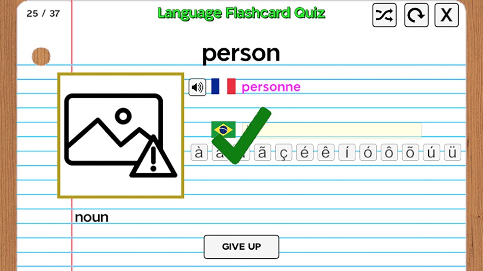 #6. Language Flashcard Quiz (iOS) Podle: Danny Demure