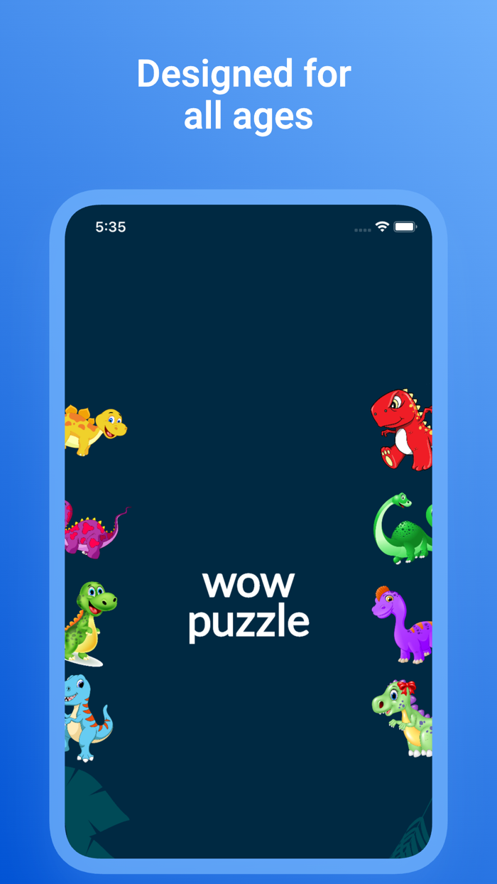 WOW Puzzle - Dinosaur Version
