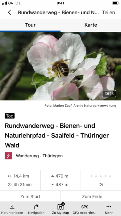 THÜRINGER WALD Screenshot
