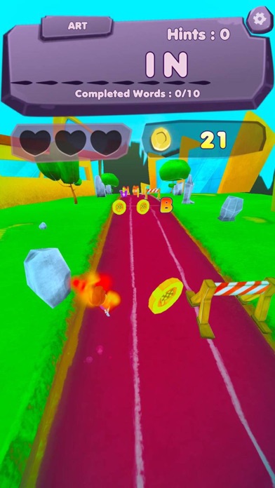 Screenshot 1 of Smart Runner Spelling Contest App
