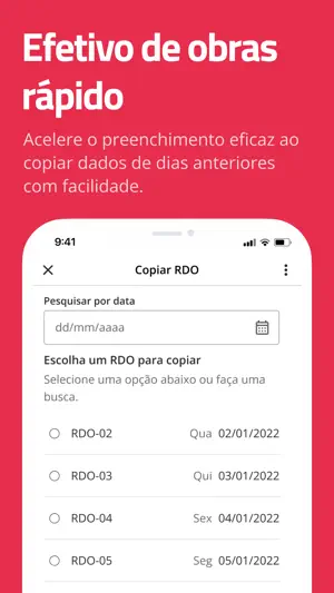 Diário de Obra screenshot 4