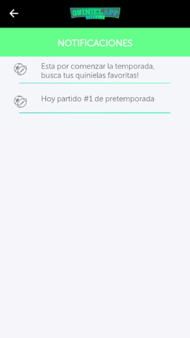 QuinielApp Screenshot
