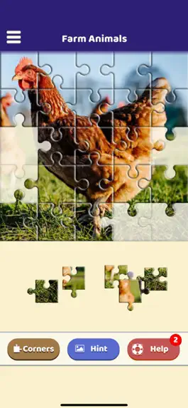 Game screenshot Farm Animals Jigsaw Puzzle hack