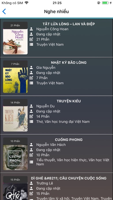 Audio truyện full Screenshot