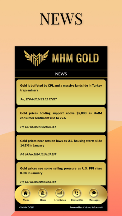 MHM GOLD Screenshot