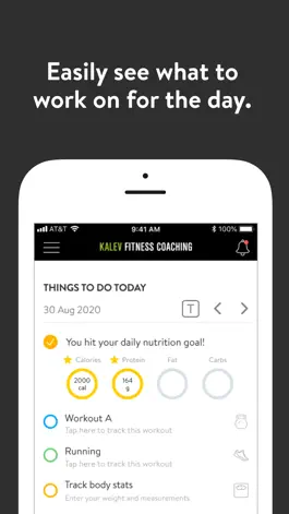 Game screenshot Kalev Fitness Coaching apk