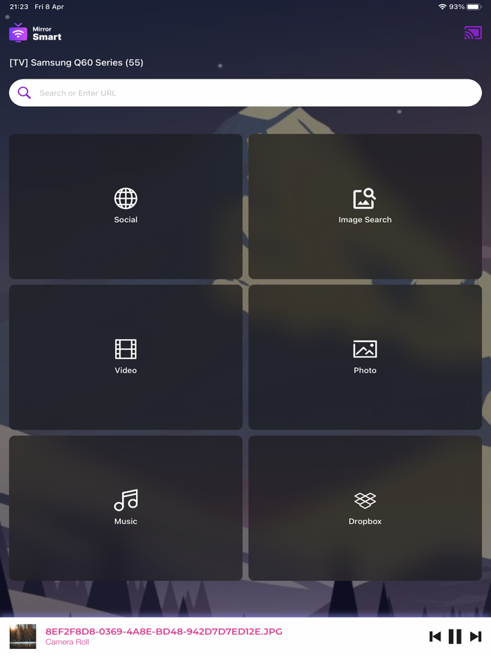 Mirror Smart Screen Tv Cast