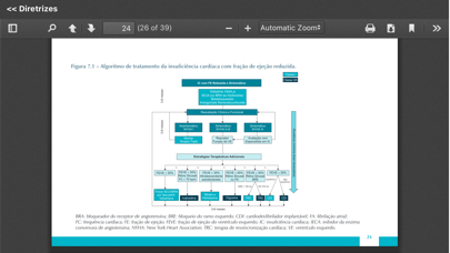 Diretrizes da Cardiologia Screenshot