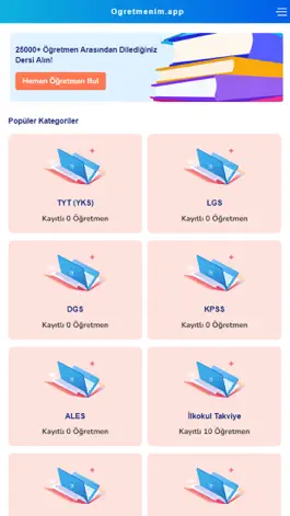 Game screenshot Öğretmenim App hack