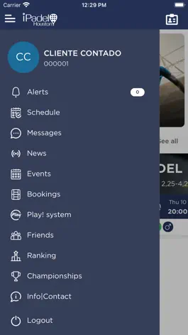 Game screenshot iPadel Houston apk