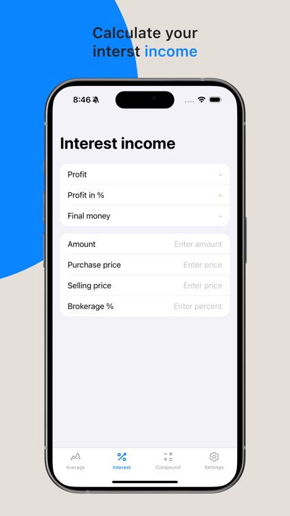 Financial & Percent Calculator screenshot-3